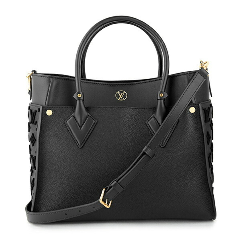 Louis Vuitton Handbag High-end My Leather On Side Black